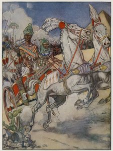 En het Egyptische leger vertrok