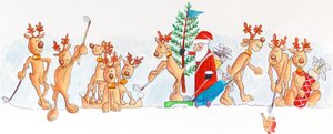 Kerstgolfers