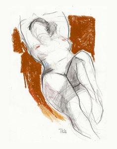 Expressieve naaktschets