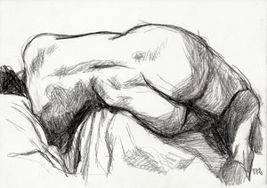 Sensuele figuurstudie door Tore Bahnson