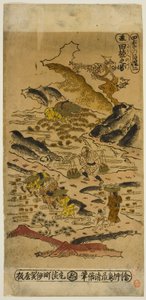 Zomer: Rijst Planten (Natsu: taue no zu), nr. 2 uit de serie "De Vier Seizoenen van Boeren (Shiki no hyakusho)"