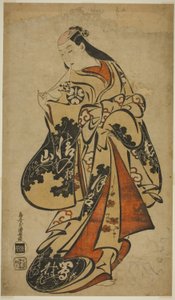 De acteur Tsutsui Kichijuro door Torii Kiyomasu I