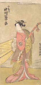 De Acteur Nakamura Tomijuro in de Rol van Koshizuka, ca. 1767 door Torii Kiyomitsu