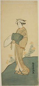 De acteur Segawa Kikunojo II door Torii Kiyomitsu I