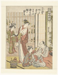 Het zesde voorschrift door Torii Kiyonaga