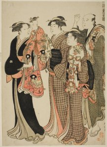 Kamioki, uit de serie "Een Brokaat van Oosterse Manieren (Fuzoku Azuma no nishiki)"