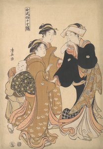 Prent door Torii Kiyonaga