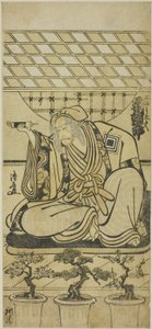 De Acteur Ichikawa Danjuro V als Sansho Dayu (?) door Torii Kiyonaga