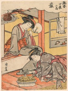 De Boer (No) uit de serie Schoonheden die de Vier Sociale Klassen Illustreren (Adesugata shi no ko sho)