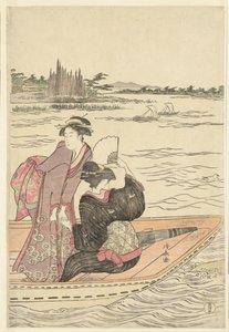Veerboot op de rivier de Sumida