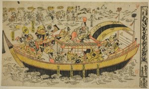 Acht Scènes van Kanazawa: De Dans van Asahina en Umejumaru