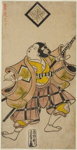 De acteur Shinomiya Heihachi I door Torii Kiyonobu I