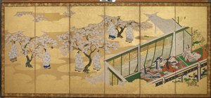 <em>Het Verhaal van Genji</em>, Hoofdstuk 34; Kashiwagi ziet de Derde Prinses