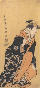 Acteur Nakamura Kumetaro II als Minato, de vrouw van Yura Hyogonosuke, 1794-95 door Toshusai Sharaku