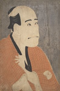 Arashi Ryuzo I als Ishibe Kinkichi in het Toneelstuk Hana Ayame Bunroku Soga, 1794