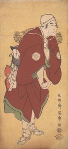 Bando Mitsugoro II als de boer Asakusa no Jirosaku, 1794-1795 door Toshusai Sharaku