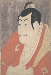 Ichikawa Ebizo IV als Takemura Sadanojo in het stuk Koinyobo Somewake Tazuna, 1794