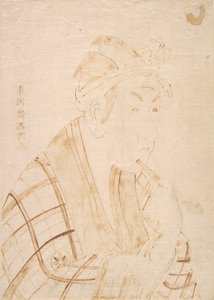 De acteur Matsumoto Koshiro als Banzuin Chobei door Toshusai Sharaku