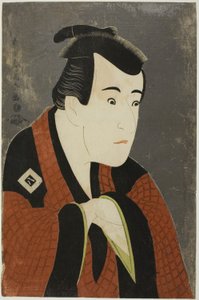 De acteur Ichikawa Yaozo III als Tanabe Bunzo