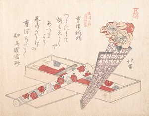 Kaarsen van Aizu, 19e eeuw door Totoya Hokkei