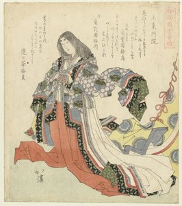 Fujiwara no Shôshi door Totoya Hokkei