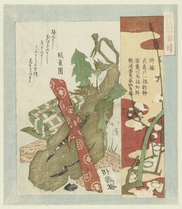 Gabai pruim (Een series voor de Hanazono dichtersvereniging) door Totoya Hokkei