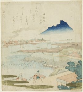 Uitzicht op de Sumida Rivier