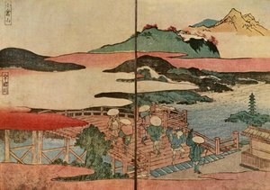 Mount Ogura en de Uji-rivier, 1824, 1924