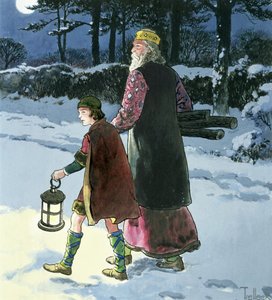 Koning Wenceslas, 10e eeuw ca. 1900