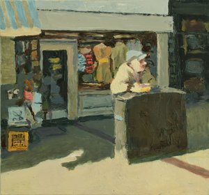 Straatsnack, 2018 door Trevor Burgess