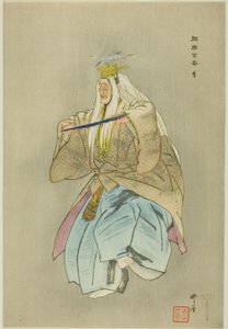 Sagi, uit de serie "One Hundred No Dramas (Nogaku hyakuban)".
