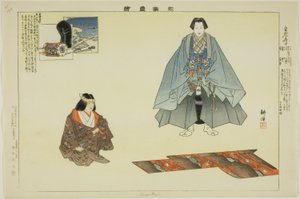Shizen Koji, uit de serie "Afbeeldingen van No-voorstellingen (Nogaku Zue)"