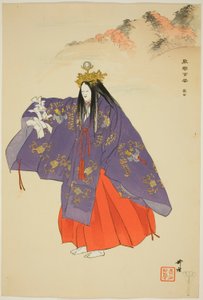 Tatsuta, uit de serie "Honderd drama