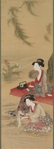 Onder de Wilg door Tsukioka Sessai