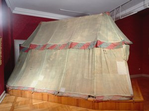 Buitenaanzicht van een Turkse Tent door Turkish School