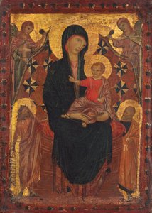 Madonna en Kind met Sint Jan de Doper, Sint Petrus en Twee Engelen