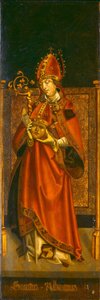 Sint Alban van Mainz door Tyrolean 16th Century