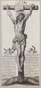 Christus aan het kruis door Ubekendt
