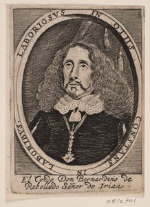 Don Bernardino de Rebolledo, Spaanse gezant door Ubekendt