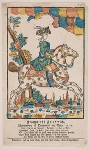 Kroonprins Frederik te paard