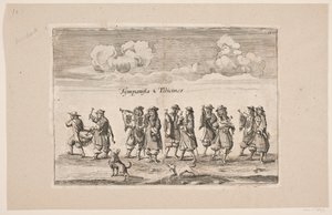 Optocht ter gelegenheid van de inwijding van de Universiteit van Kiel. Tafel 11 door Ubekendt