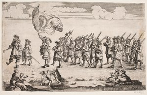 Optocht ter Gelegenheid van de Inwijding van de Universiteit van Kiel. Paneel 2 door Ubekendt