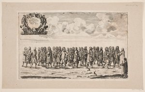 Optocht ter Gelegenheid van de Inwijding van de Universiteit van Kiel. Plaat 5