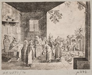 Verkoopkraam voor iconen