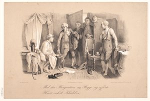 Scène uit Peder Paars