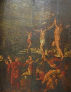 Golgotha door Ubekendt 1550 1650
