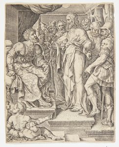 Christus voor Herodes