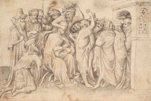 De bespotting van Christus door Ubekendt tysk 1420