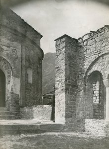 Abdij van San Pietro al Monte, Civate, Lombardije, Italië, foto door Ugo Monneret de Villard, circa 1910