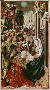 De aanbidding der Wijzen door Ulrich the Elder Apt